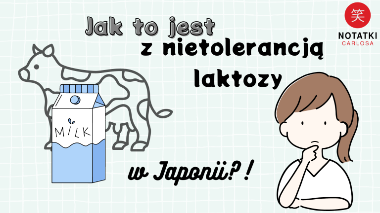 nietolerancja laktozy w Japonii